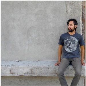 Blackbird Tees Urban Outfitters Moon t-shirt mens